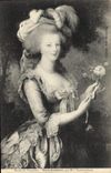 CPA Musee de Versailles Marie Antoinette par Mme Vigee Lebrun 
