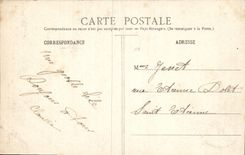 CPA Les Debats Cascade de Ligeay 