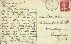 CPA Reims Jeanne D'Arc devant la Cathedrale avant la Guerre 