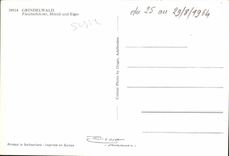 CPA Grindelwald Fiescherhorner Hornli und Eiger