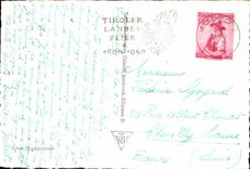 CPA Innsbruck Berg Isel Andreas Hofer Denkmal Aigle