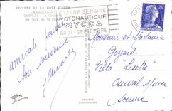 CPA Cannes AM La Croisette les jeux de la plage Pedalo