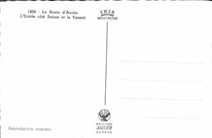 CPA Tunnel du Gd St Bernard 