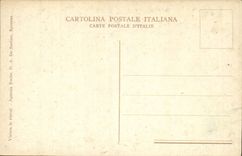 CPA Giustiniano Imperatore Basilica S Vitale Musaico Secolo 
