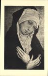 CPA Vierge du douleur Simon Marmion 