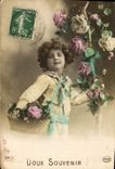 CPA Doux Souvenir Enfant
