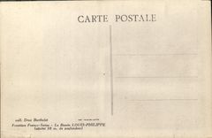 CPA Frontiere Franco Sulsee Le Bassin Louis Philippe 