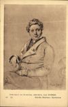 CPA Portrait De Forster Graveur Par Ingres Musee Bonnat Bayonne 