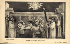 CPA Mort De Saint Francois 