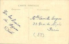 CPA Le Portait de Medor Enfants Chien