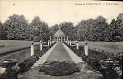 CPA Chateau De Chantilly L'lle d'Amour 