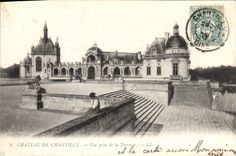 CPA Chateau De Chantilly 