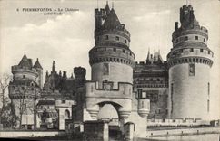 CPA Pierrefonds Le Chateau cote Sud 