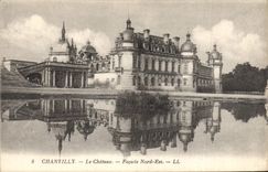 CPA Chantilly Le Chateau Facade Nord Est 