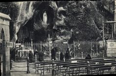 CPA Lourdes La Grotte 