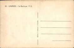 CPA Lourdes La Basilique 