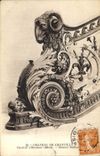 CPA Chateau de Chantilly Escalier d'Honneur detail 