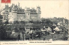 CPA Chateau de Pierrefonds Cote Nord 