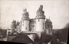 CPA Château de Pierrefonds Cote de la chapelle