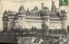 CPA Chateau de Pierrefonds La Facade 