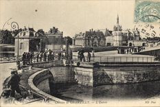 CPA Chateau de Chantilly L'Entree 