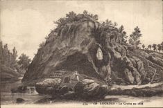 CPA Lourdes La Grotte 