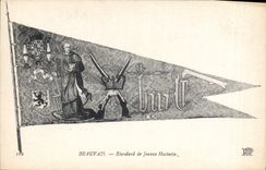 CPA Beauvais Etendard de Jeanne Hachette 