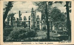 CPA Beauvais Le Palais de Justice 