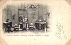CPA Chateau de Compiegne Cabinet de Toilette de l'Imperatrice 