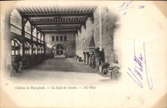 CPA Chateau de Pierrefonds La Salle des Gardes 