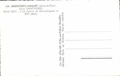 CPA Monfort L'Amaury Seine et Oise La Passion de Notre Seigneur