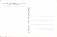 CPA Monfort L'Amaury Seine et Oise Vie de Notre Dame