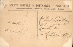 CPA Chantilly Le Chateau facade Ouest