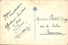 CPA Beauvais Rue Feautrier et Rosace de la Cathedrale