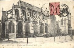 CPA Beauvais L'Eglise Saint Etienne cote nord 