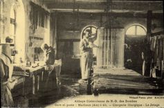 REPRO Abbaye cistercienne de ND des Dombes Gare et poste Marlieux Ciergerie liturgique Le jetage