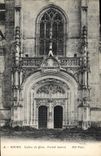 CPA Eglise de Brou Portail Lateral 