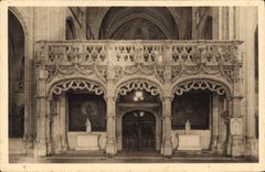 CPA Bourg Ain Eglise de Brou Le Jube 