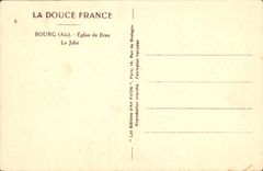 CPA Bourg Ain Eglise de Brou Le Jube 
