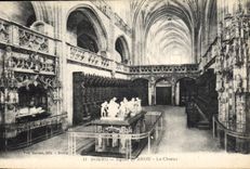 CPA Eglise de Brou Le Choeur 