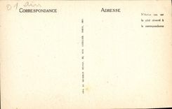 CPA Eglise de Brou Le Lutrin 