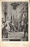 CPA Le Sacre de Charles VII a Reims Jeanne d'Arc