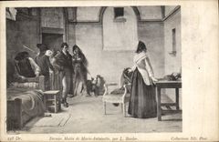 CPA Deruir Malin de Marie Antoinette par L Baader 