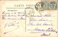 CPA Nazareth Priere du soir