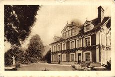CPA Aux Buissonnets La Maison decoree pour les Fetes de la Canonisation 