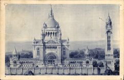 CPA La Basilique de Lisieux Vue Generale du Projet 