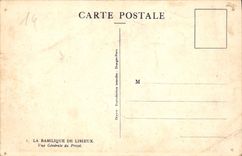 CPA La Basilique de Lisieux Vue Generale du Projet 