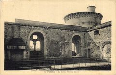 CPA Falaise Le Grand Donjon Carre 