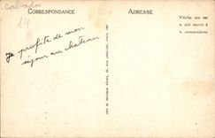 CPA Falaise Le Chateau Cote Sud 