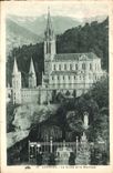 CPA Lourdes La Grotte et la Basilique 